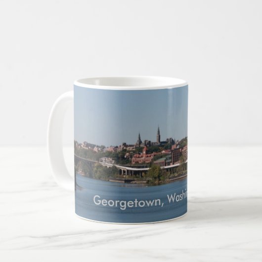 Georgetown, Washington DC Kaffeetasse (Vorderseite Links)