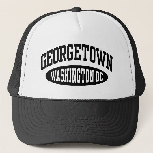 Georgetown Washington DC Truckerkappe (Vorderseite)