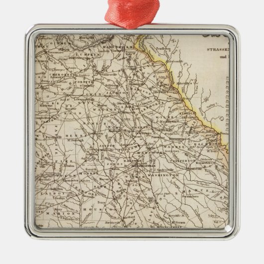 Georgia 11 ornament aus metall (Vorne)