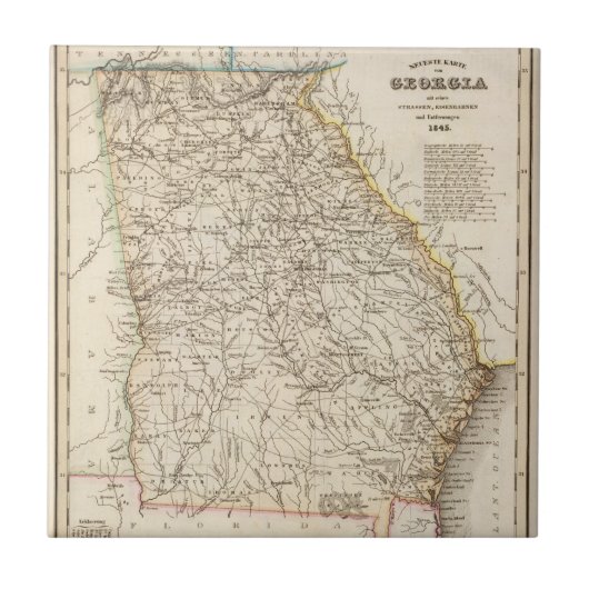 Georgia 14 fliese (Vorderseite)