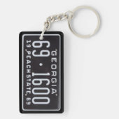 Georgia 1969 Vintager Schlüsselanhänger (Rückseite)