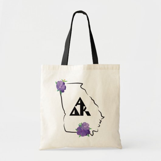 Georgia Alpha Delta Kappa Haushalt Tasche (Vorne)