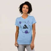 Georgia Alpha Delta Kappa Tshirt Lässig mit Name (Vorne ganz)
