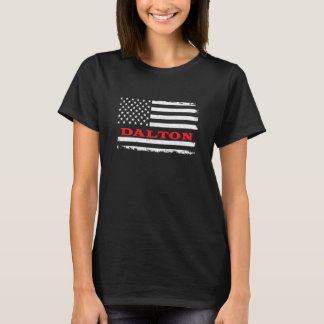 Georgia American Flag Dalton Usa Patriotic Souveni T-Shirt