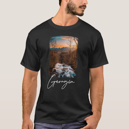 Georgia Amicalola Falls T-Shirt (Vorderseite)