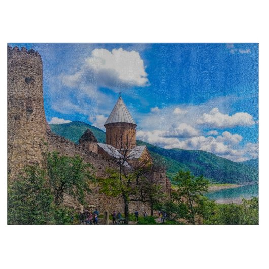 Georgia Ananuri Castle Architecture Schneidebrett (Vorderseite)