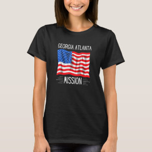 Georgia Atlanta LDS Mission stolzer mormonischer M T-Shirt