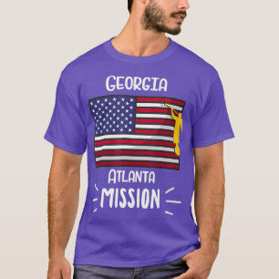 Georgia Atlanta Mormon LDS-Mission Missionar T-Shirt