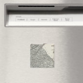 Georgia Atlas Map Magnet (In Situ (Geschirrspüler))