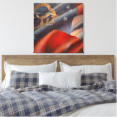 Georgia auf meinem Kopf - Leinwand Art Print (Insitu (Schlafzimmer))