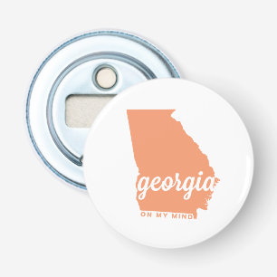 Georgia auf meinem Pfirsich des Verstand Flaschenöffner