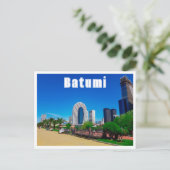 Georgia Batumi Architektur Landschaft Postkarte (Stehend Vorderseite)
