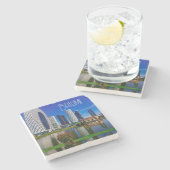 Georgia Batumi Architektur Landschaft Steinuntersetzer (Seitenansicht)