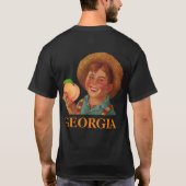 GEORGIA BAUER (Classic Retro) T - Shirt (Rückseite)