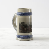 Georgia-Berge Bierglas (Vorderseite Links)