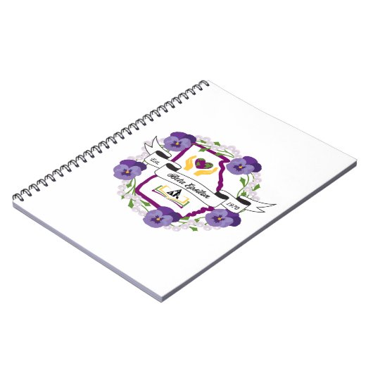 Georgia Beta Epsilon Notebook Notizblock (Linke Seite)