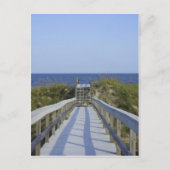 Georgia Boardwalk Postkarte (Vorderseite)