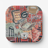 Georgia Bound Pappteller (Vorderseite)