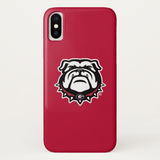 Georgia-Bulldogge Case-Mate iPhone Hülle (Rückseite)