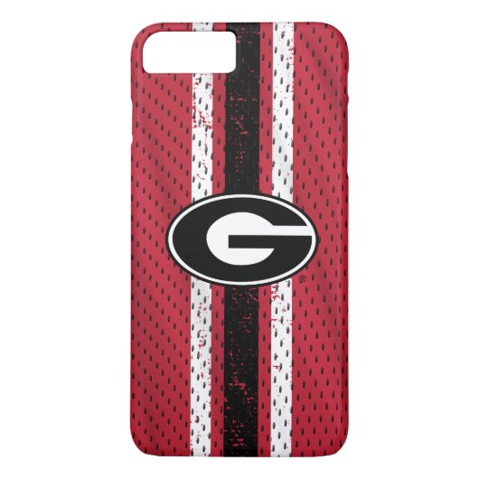 Georgia-Bulldoggen-Logo | Jersey Case-Mate iPhone Hülle (Rückseite)