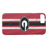 Georgia-Bulldoggen-Logo | Jersey Case-Mate iPhone Hülle (Rückseite (Horizontal))