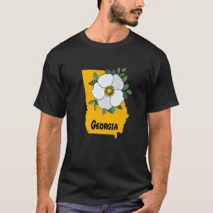 Georgia Cherokee Rose Blume T-Shirt