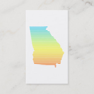 Georgia chill fade visitenkarte