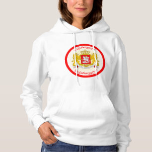 Georgia Coat of Arms Circle Shape Hoodie
