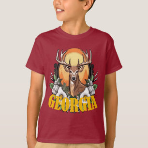 Georgia Dee mit Rose T-Shirt
