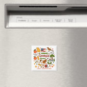 Georgia-Familienreise-Andenken individuell Magnet (In Situ (Geschirrspüler))