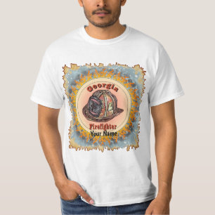 Georgia Feuerwehrmann T-Shirt