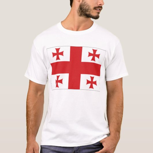 Georgia flaf T-Shirt (Vorderseite)