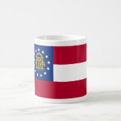 Georgia Flag Coffee Tasse (Mittel)