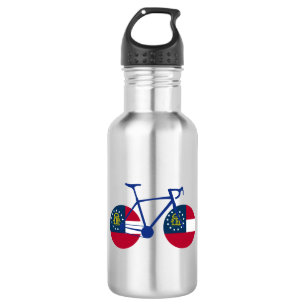 Georgia Flag Cycling Edelstahlflasche
