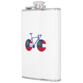 Georgia Flag Cycling Flachmann (Links)