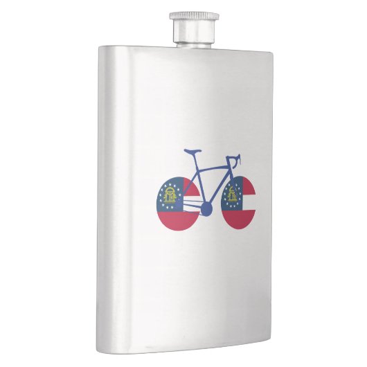 Georgia Flag Cycling Flachmann (Rechts)