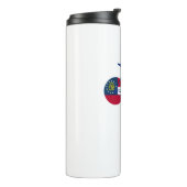 Georgia Flag Cycling Thermosbecher (Nach links gedreht)