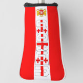 Georgia Flag Gorgetic Patriotic Golf Headcover (Rotieren 90)