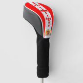 Georgia Flag Gorgetic Patriotic Golf Headcover (angewinkelt)