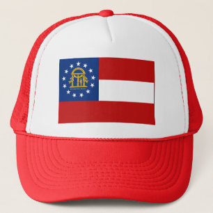 Georgia Flag Hat Truckerkappe