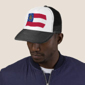 Georgia Flag Hat Truckerkappe (Beispiel)