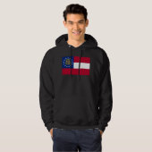 Georgia Flag Hoodie (Vorne ganz)