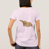 Georgia Flag + Karte + Text T - Shirt (Rückseite)