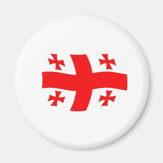 Georgia Flag Magnet (Vorne)