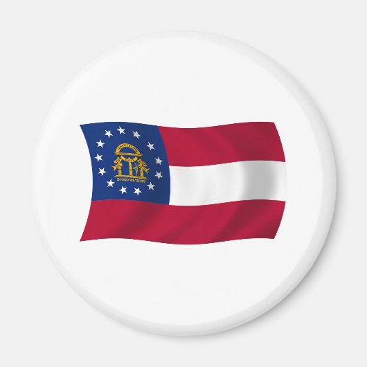 Georgia Flag Magnet (Vorne)