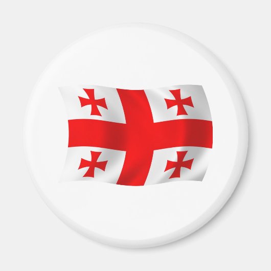 Georgia Flag Magnet (Vorne)