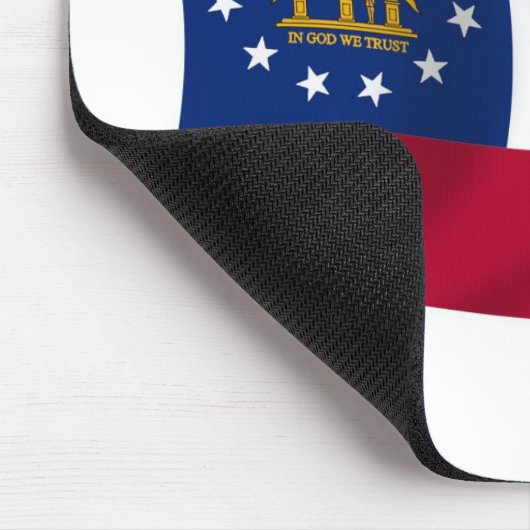 Georgia Flag Mousepad (Ecke)