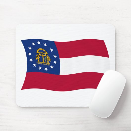Georgia Flag Mousepad (Mit Mouse)