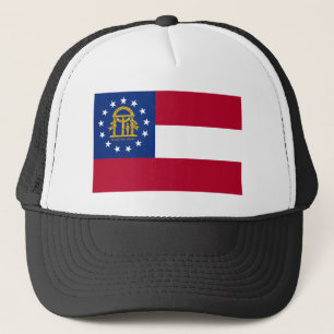 Georgia Flag Trucker Hat Truckerkappe