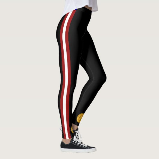 Georgia-Flagge Leggings (Rechts)